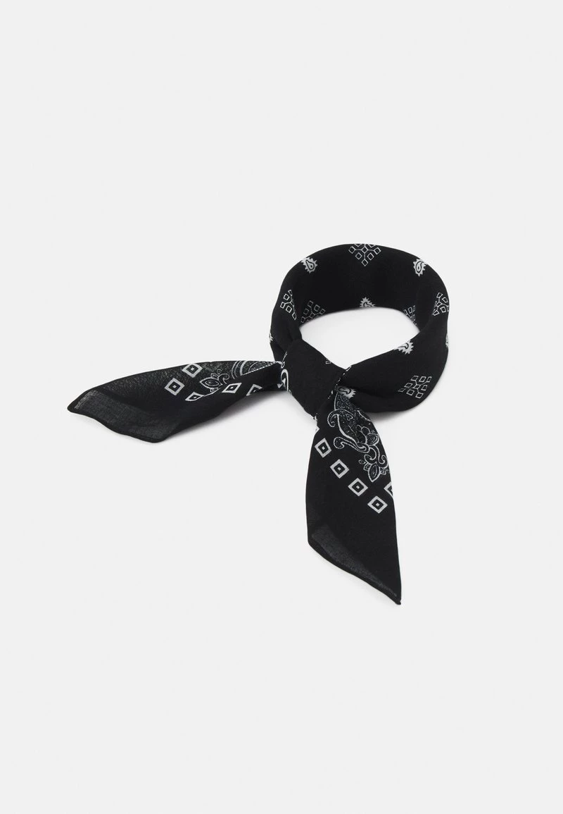 Pier One BANDANA UNISEX - Pañuelo - Black, Unisexo 3 Pier One BANDANA UNISEX - Pañuelo - Black, Unisexo