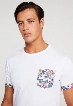 Pier One Hombre Camiseta Estampada - White -Pier One Tienda af4ff66df58240028b24dc9d38bd8deb