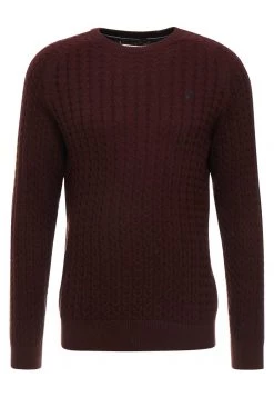 Pier One Hombre Jersey De Punto - Mottled Bordeaux -Pier One Tienda b01a20a925a3490fb12d77990c4bbfde