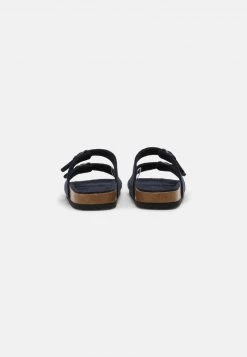 Pier One UNISEX - Sandalias Planas - Dark Blue, Unisexo -Pier One Tienda b04b72555bdf4bab9355f5d86c755d83