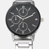 Pier One Unisexo UNISEX - Reloj - Black/silver-coloured -Pier One Tienda b0e13a08a964420fb2c80be9f54e9de5