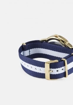 Pier One Unisexo UNISEX - Reloj - Gold/blue/white -Pier One Tienda b1d3c5c1f8c1465988dfedabefe97c9d