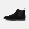 Pier One Hombre LEATHER - Botines - Black