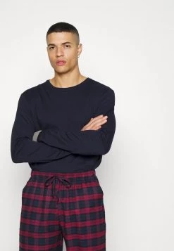 Pier One Hombre Pijama - Dark Blue/bordeaux -Pier One Tienda b55890f1d54149c69fc21ef407f514b1