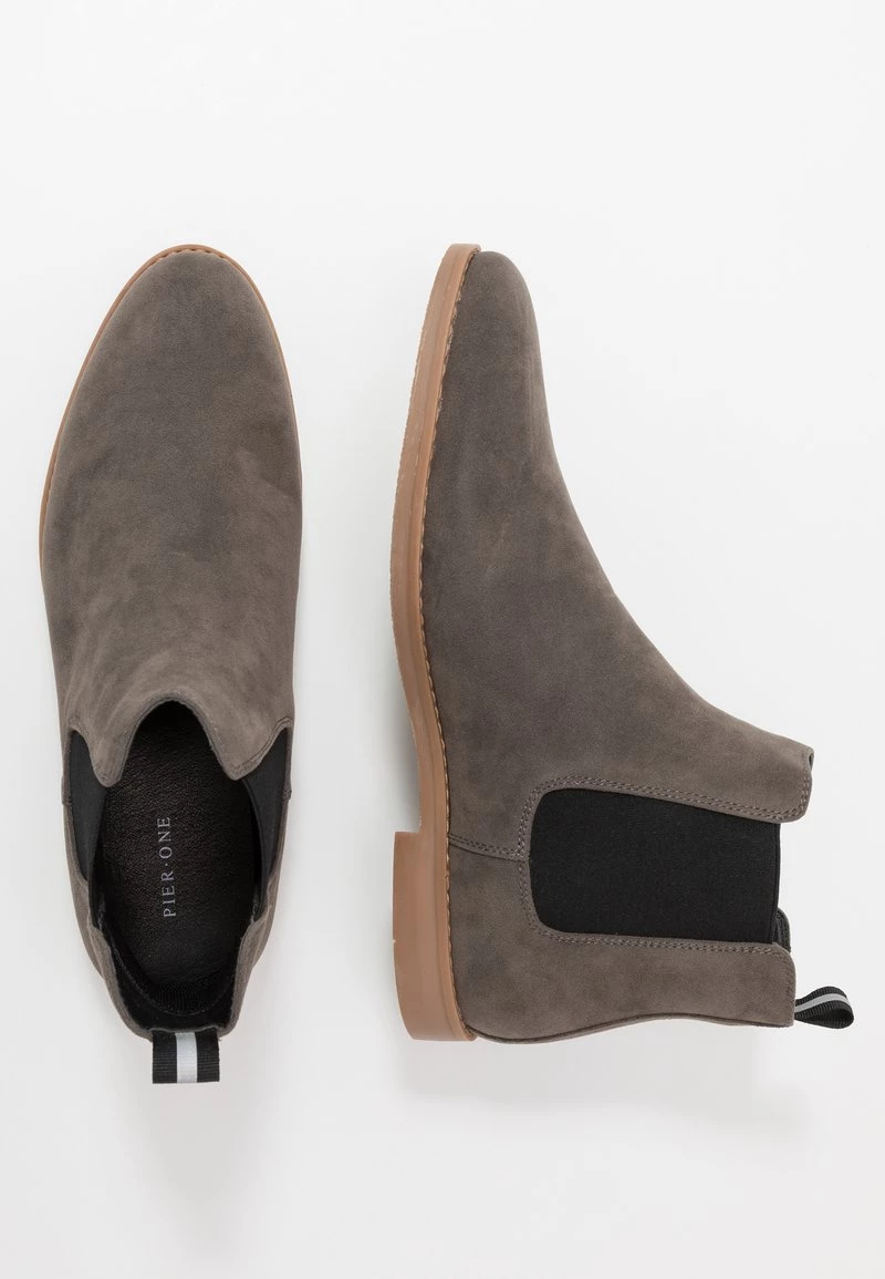 Pier One Hombre Botines - Grey 4 Pier One Hombre Botines - Grey - Imagen 2