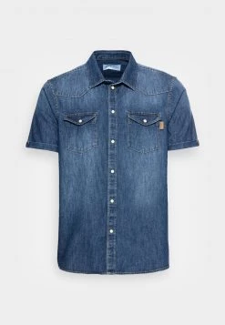Pier One Hombre Camisa - Dark Blue -Pier One Tienda b6ee51e631194355aebae36299543383