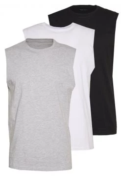 Pier One 3 PACK - Camiseta Básica - Grey/white/black, Hombre 16 Pier One 3 PACK - Camiseta Básica - Grey/white/black, Hombre -Pier One Tienda b7095e703ec24c8694069d82098fed74