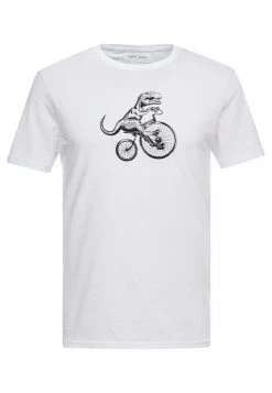 Pier One Camiseta Estampada - White, Hombre -Pier One Tienda b7437b77ec2f41d3a4ba019ad768db99