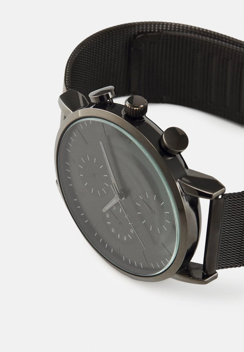 Pier One Unisexo SET - Reloj - Gunmetal/black 6 Pier One Unisexo SET - Reloj - Gunmetal/black - Imagen 4