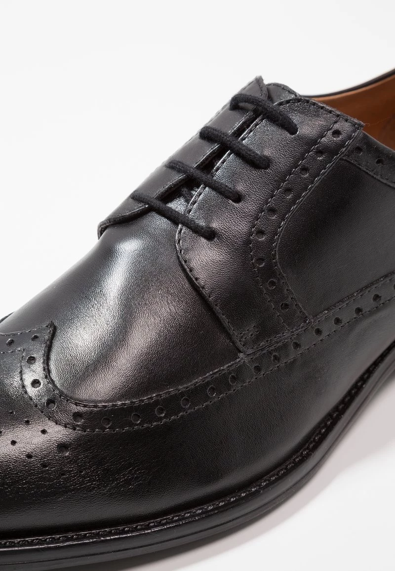 Pier One LEATHER - Zapatos Con Cordones - Black, Hombre 10 Pier One LEATHER - Zapatos Con Cordones - Black, Hombre - Imagen 8