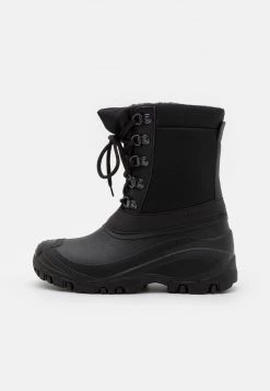 Pier One Unisexo UNISEX - Botas Para La Nieve - Black