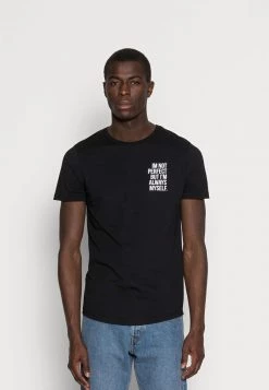 Pier One Hombre Camiseta Estampada - Black -Pier One Tienda bb371f8d17004727ac68b7f8c5d42d8e