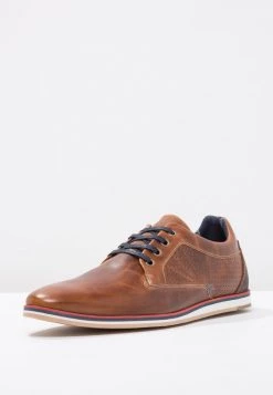 Pier One Hombre LEATHER - Zapatos Con Cordones - Cognac -Pier One Tienda bbc1c41055a64eb19a2bd99952999eff