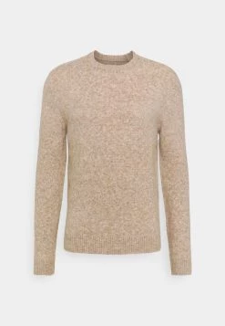Pier One Hombre Jersey De Punto - Mottled Beige -Pier One Tienda bc7849c2c6434c709248a40fb4df3353