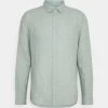 Pier One Hombre Camisa - Mottled Light Green -Pier One Tienda bde385537db5485eb88e80cab74282d7