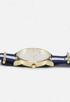 Pier One Unisexo UNISEX - Reloj - Gold/blue/white -Pier One Tienda c25b2a9874e34a5d912a1c47bf10b3b7