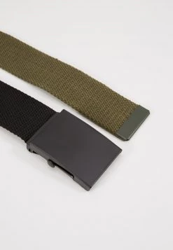 Pier One Unisexo UNISEX 2 PACK - Cinturón - Oliv/black -Pier One Tienda c3c8afa7499e4599b4752c309b32d866