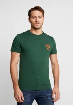Pier One Hombre Camiseta Estampada - Dark Green
