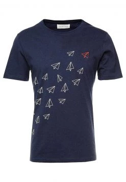 Pier One Hombre Camiseta Estampada - Dark Blue -Pier One Tienda c476ed88386f4d719c7cdcef3f33dd1f