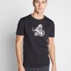 Pier One Hombre Camiseta Estampada - Black -Pier One Tienda c4bd01202ac546df96d4d4bca1b31e5e