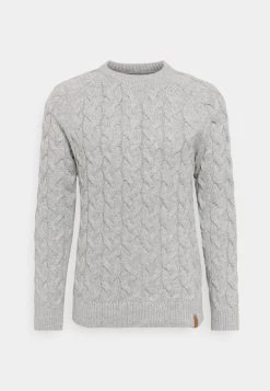 Pier One Hombre Jersey De Punto - Mottled Light Grey -Pier One Tienda c5ab3cc3ccf34d34b929951e5a4984f9
