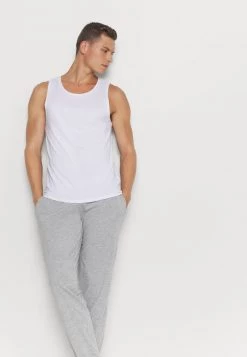 Pier One Hombre 2 PACK - Pantalón De Pijama - Mottled Dark Grey/mottled Grey -Pier One Tienda c658635028e24328b32b6b329332376e