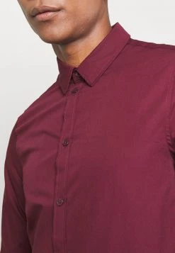 Pier One Camisa Elegante - Bordeaux, Hombre -Pier One Tienda c8722db9d6e944d98f1c009aac146513