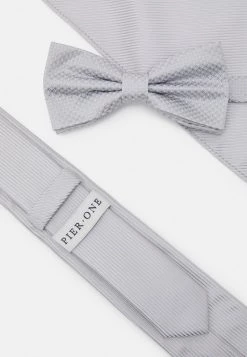 Pier One Hombre SET - Corbata - Grey -Pier One Tienda c8758267d6084f1abf9d0af43a3a9765