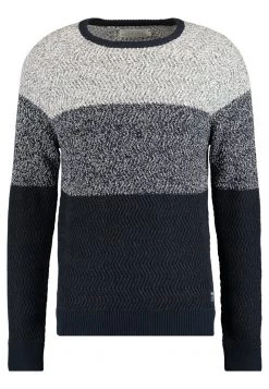 Pier One Hombre Jersey De Punto - Mottled Dark Blue -Pier One Tienda c8f93d02b4b443e6ac7cd96909fe7651