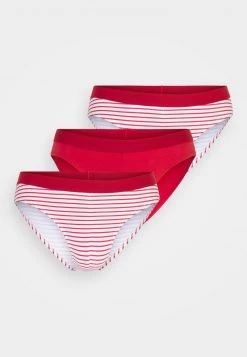 Pier One Hombre 3 PACK - Braguitas - Red/white -Pier One Tienda c96dddea57c54f1cb80e9965688067a1