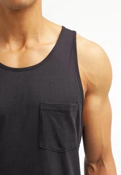 Pier One Hombre Top - Black -Pier One Tienda cad09405f5b4446488ef6375e20ed33a