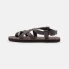 Pier One Hombre Sandalias De Dedo - Dark Brown