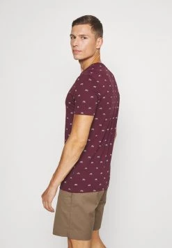 Pier One Hombre Camiseta Estampada - Bordeaux -Pier One Tienda ccd6408bed6941e8ad81f09f2be3c833