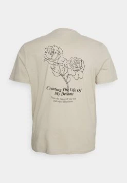 Pier One Hombre Camiseta Estampada - Light Grey -Pier One Tienda cdb5208fdaf34b88a017db48166c5677