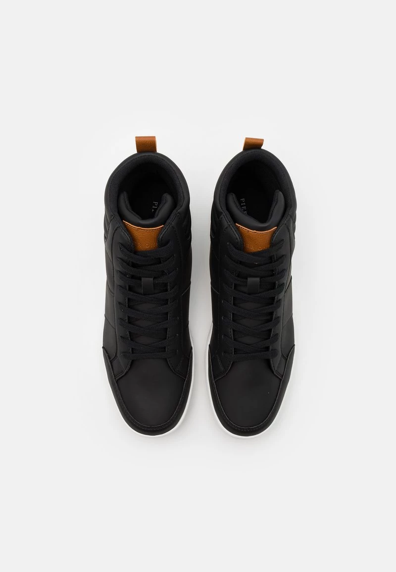 Pier One Hombre Zapatillas Altas - Black/white 6 Pier One Hombre Zapatillas Altas - Black/white - Imagen 4