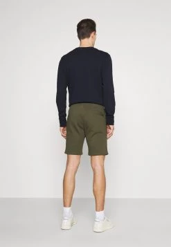 Pier One Hombre 2 PACK - Shorts - Black/olive -Pier One Tienda d04bcdff151142de9439b5fc4296d372
