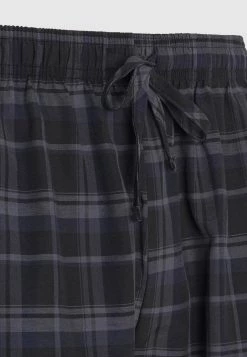 Pier One Hombre Pantalón De Pijama - Black/blue -Pier One Tienda d1417b01382d4270a5d94f76a84eb3c1