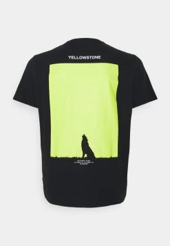 Pier One Hombre Camiseta Estampada - Black -Pier One Tienda d28b295809a94fd68d1c043c89bb2f7b