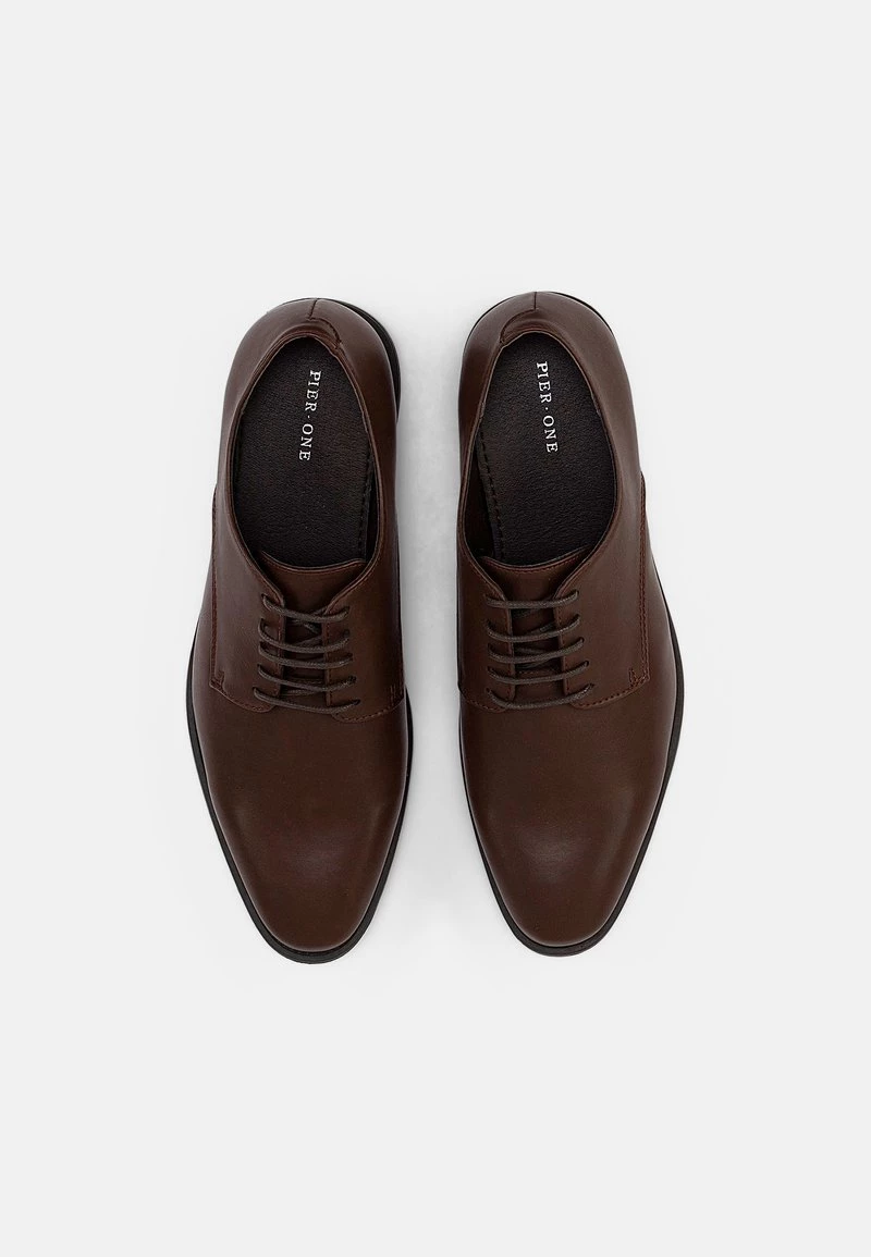 Pier One Hombre Zapatos Con Cordones - Dark Brown 6 Pier One Hombre Zapatos Con Cordones - Dark Brown - Imagen 4