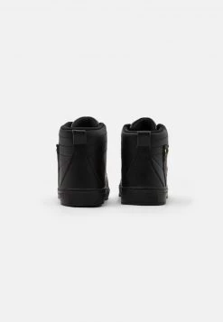 Pier One Unisexo Zapatillas Altas - Black/gold-coloured -Pier One Tienda d50497a4f4424b42ad3313e4e808ab5a