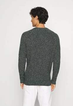 Pier One Hombre MULTICOLOUR HALF CARDIGAN JUMPER - Jersey De Punto - Dark Green -Pier One Tienda d58224c06bf14fe8b63ef86322416621