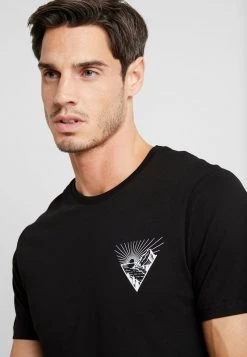 Pier One Hombre Camiseta Estampada - Black -Pier One Tienda d5edb0f9835145e2af2697295f315443