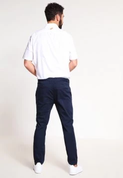 Pier One Hombre Pantalones Chinos - Dark Blue -Pier One Tienda d781d37eda76425a93e9a0a3b37f56fe