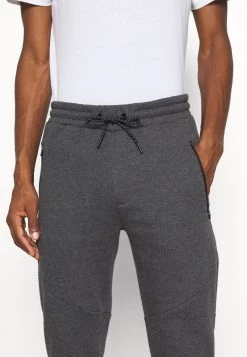 Pier One Hombre Pantalones Deportivos - Mottled Dark Grey -Pier One Tienda d81092e27a2f4f3086487c5a7d2f3470