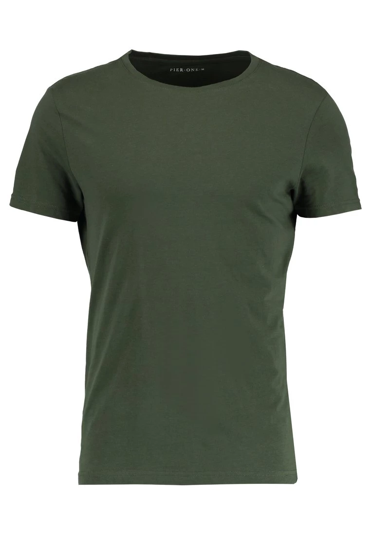 Pier One Hombre Camiseta Básica - Khaki 7 Pier One Hombre Camiseta Básica - Khaki - Imagen 5