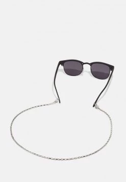 Pier One Unisexo GLASSES MASK CHAIN UNISEX - Otros Accesorios - Silver-coloured