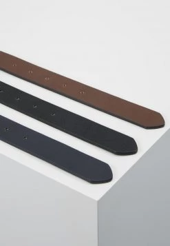 Pier One Hombre 3 PACK - Cinturón - Dark Blue/black/brown -Pier One Tienda dadc3ba4b6824642bf3c013f6c419963