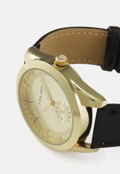 Pier One Unisexo Reloj - Black/goldcoloured -Pier One Tienda db0ebbad4ff848bd88eb2f2352a9768a