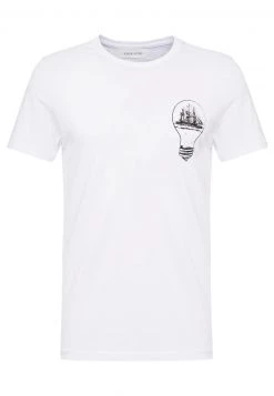 Pier One Hombre Camiseta Estampada - White -Pier One Tienda dbbfdd9ecfe948409c4b75843bebf620