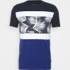 Pier One Hombre Camiseta Estampada - Blue -Pier One Tienda e11dca5eb5a04da99379a18e98647f46